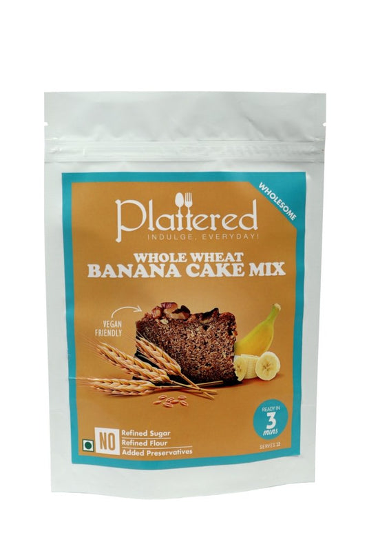 Whole Wheat Banana Cake Mix, 335g