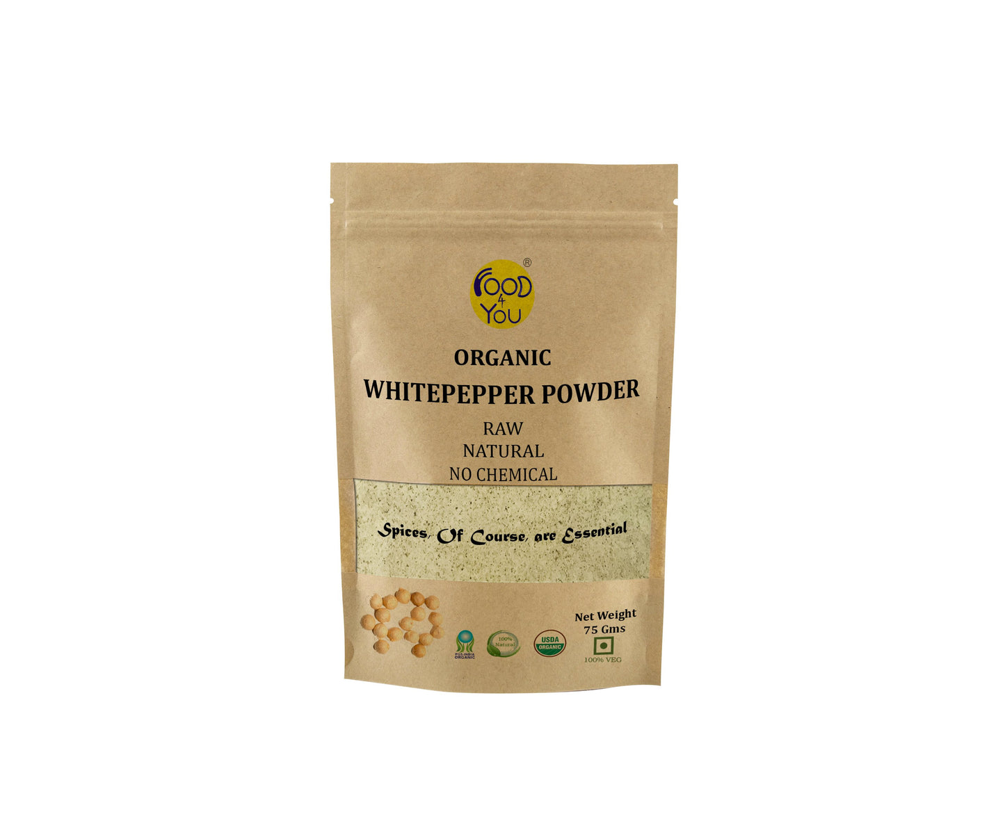 Organic White Pepper Powder