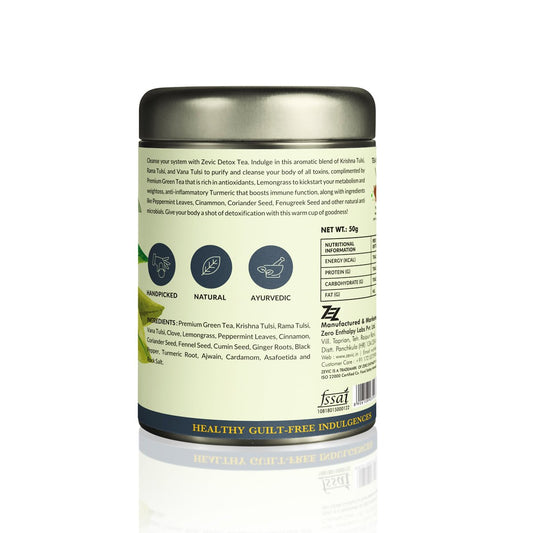 Zevic Ayurvedic Detox Tea - 25 Servings
