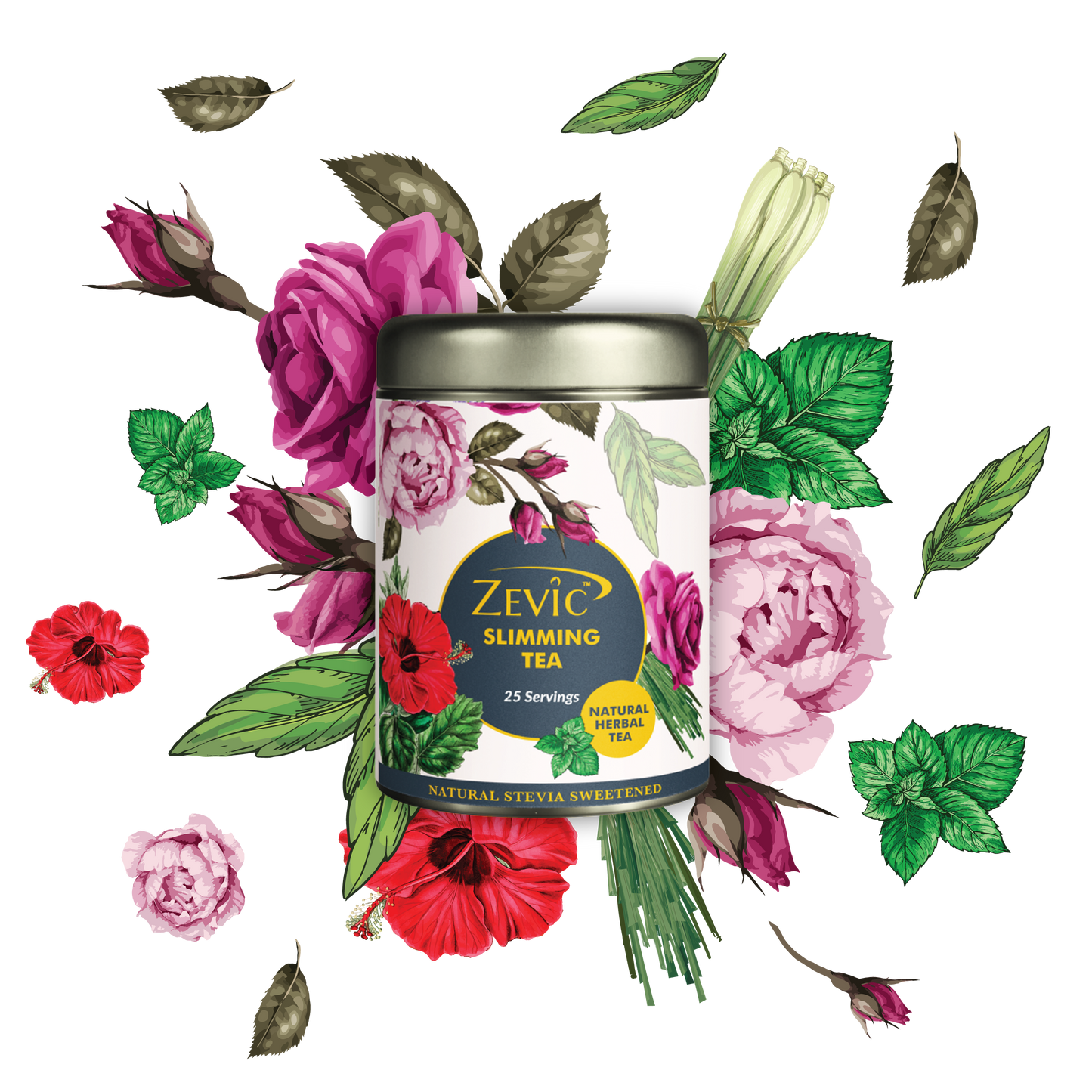 Zevic Ayurvedic Slimming Tea 50gm - 25 servings