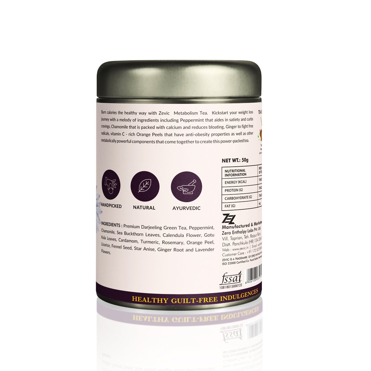 Zevic Metabolism Tea 50gm - 25 Servings