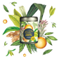 Zevic Turmeric Herbal Green Tea with Turmeric, Orange Peel & Lemon Grass 50 gm - 25 Servings