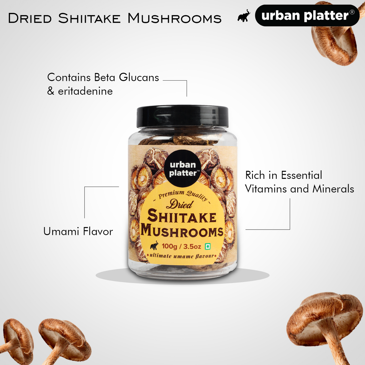 Dried Shiitake Mushrooms